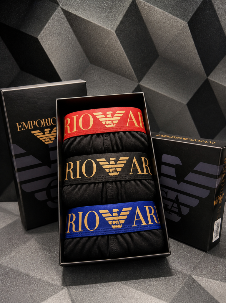 Emporio Armani III Мъжки Боксерки x3