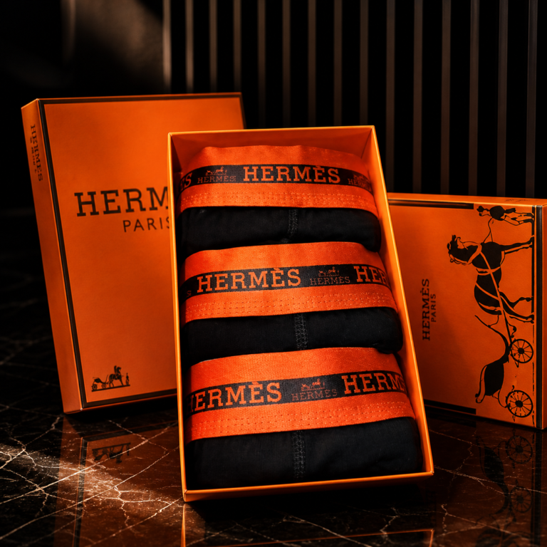 Hermès Мъжки Боксерки x3
