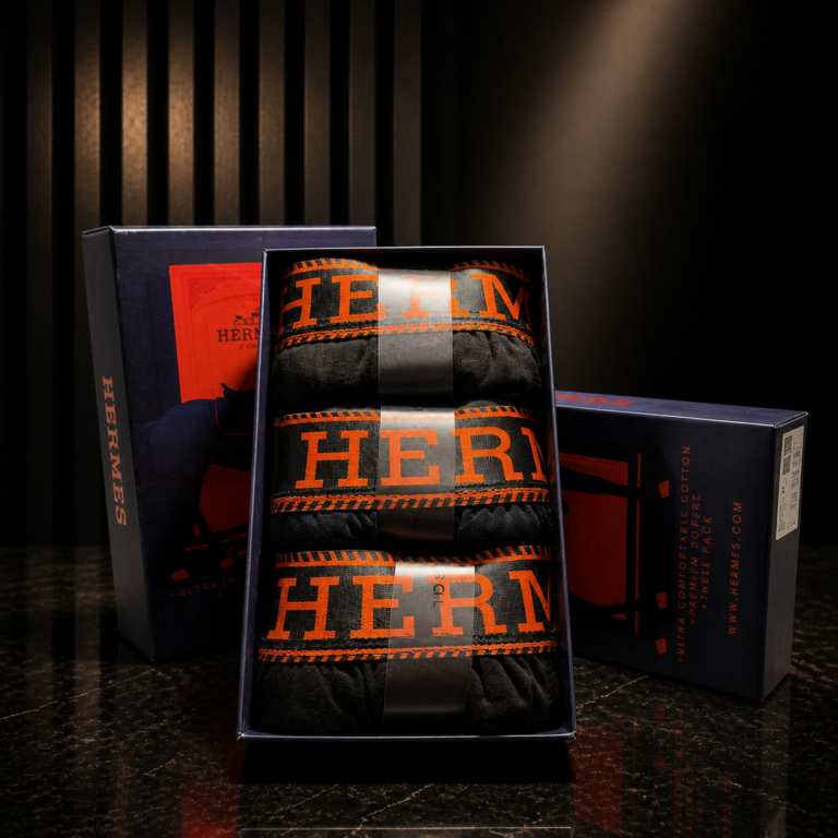 Hermès IV Мъжки Боксерки x3