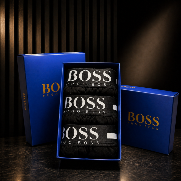 Hugo Boss II Мъжки Боксерки x3